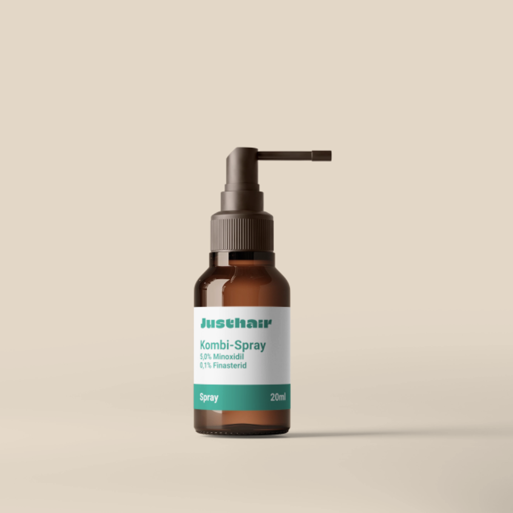 Haarlösung: Minoxidil 5,0% - Finasterid 0,25%