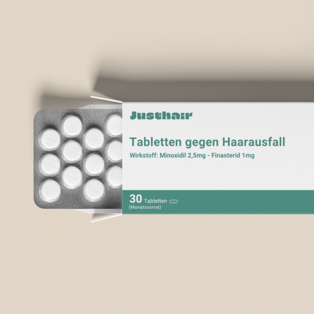 Minoxidil 2,5mg - Finasterid 1,0mg Tabletten