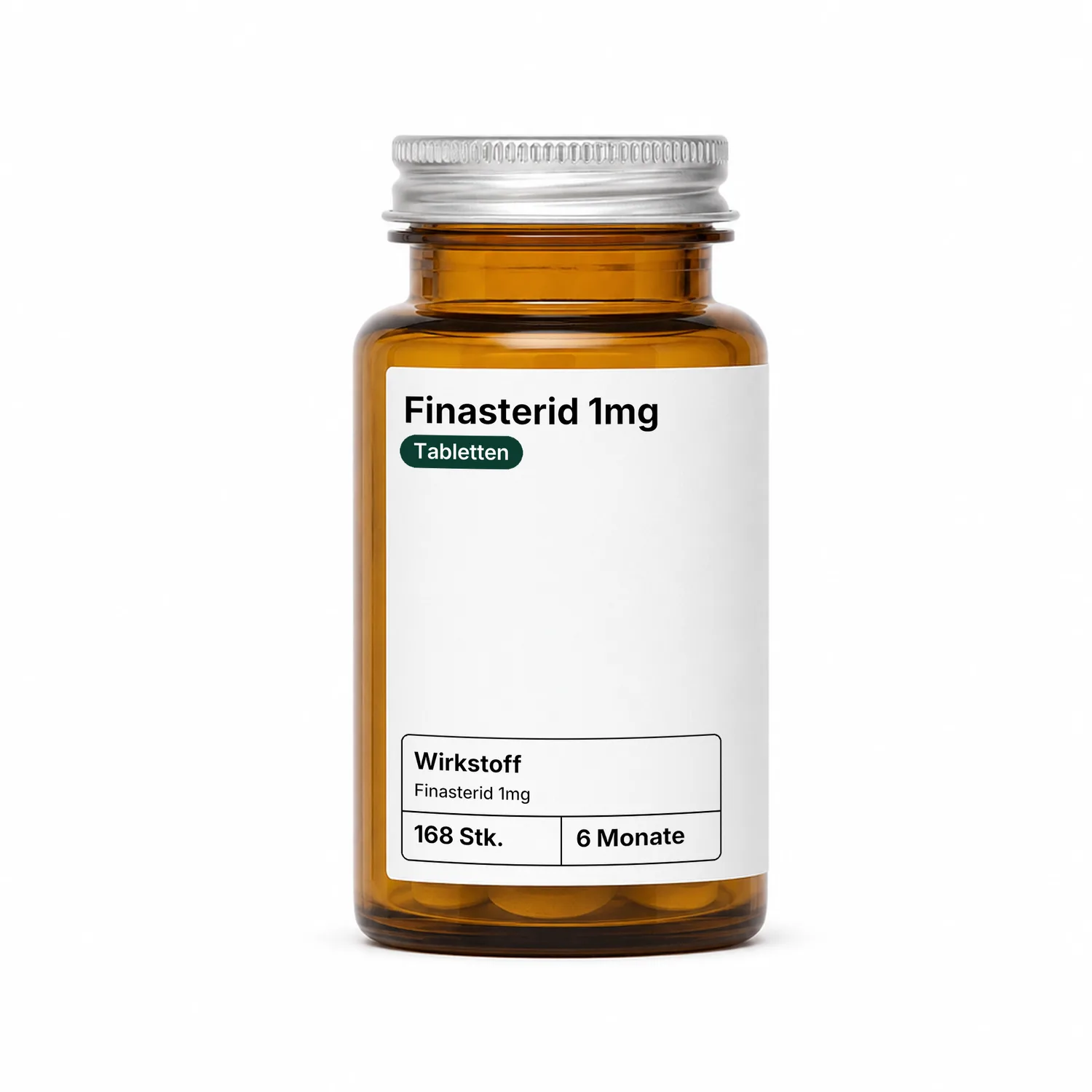 Tablet: finasteride 1mg