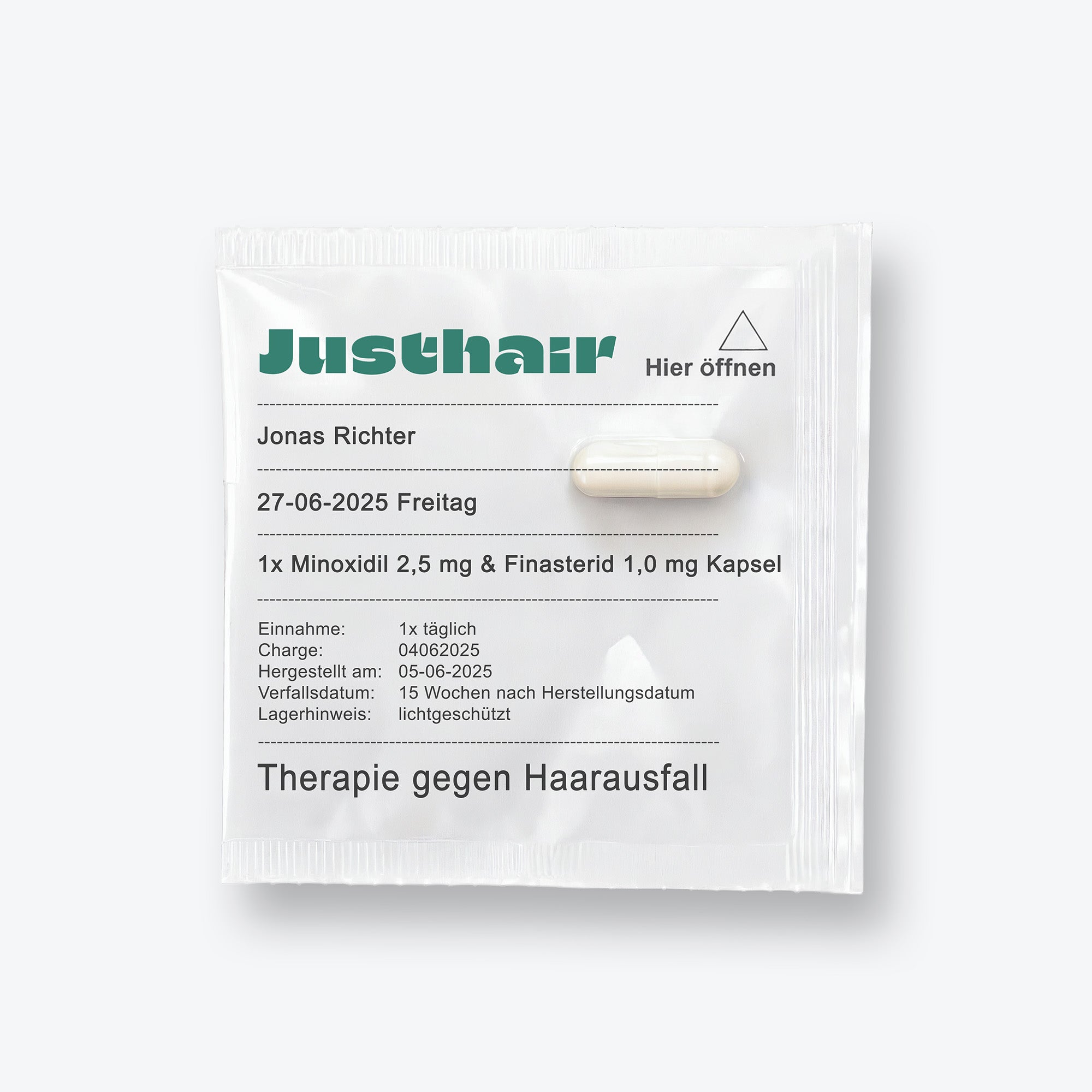 Minoxidil 2,5mg - Finasterid 1,0mg Tabletten