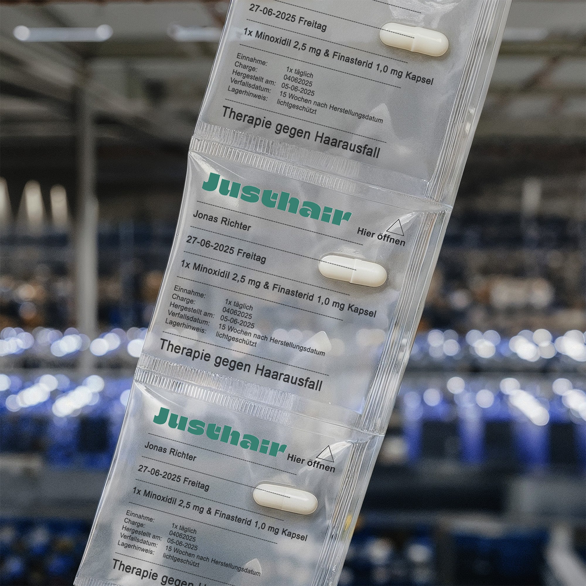 Minoxidil 2,5mg - Finasterid 1,0mg Tabletten