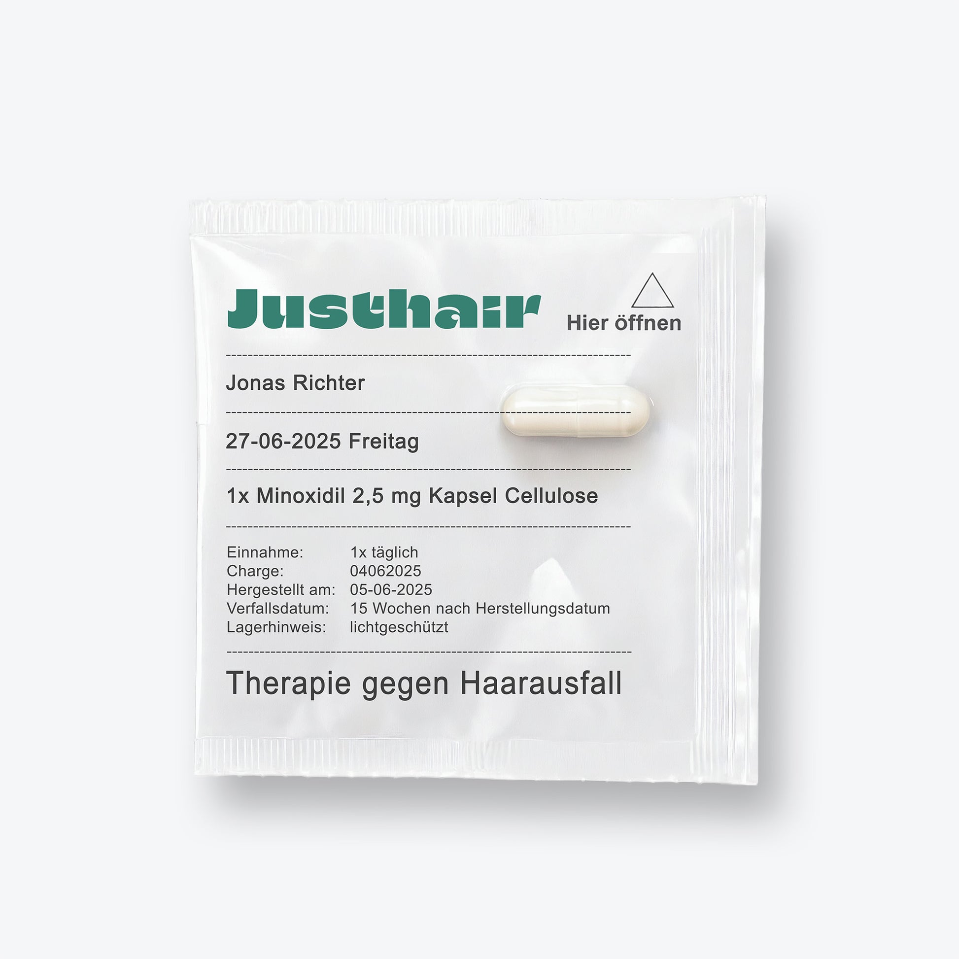 Therapie mit "Minoxidil Tabletten 2,5mg"